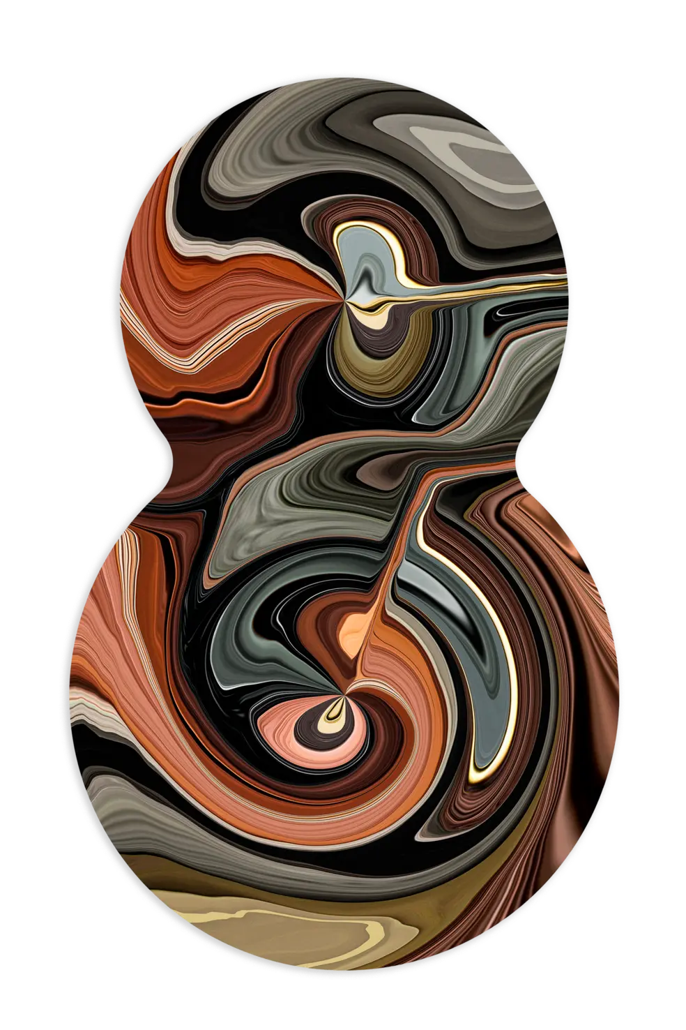 Liquid Layers carpet Agate